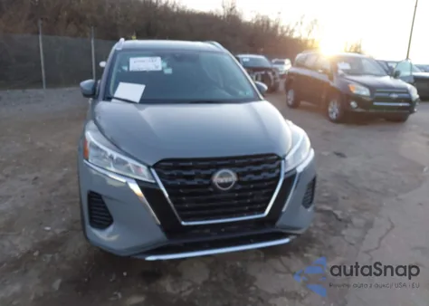 2022 Nissan Kicks Sv Xtronic Cvt from USA, damaged, VIN 3N1CP5CV6NL527177